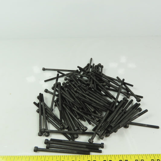 M5 - 0.8 x 90mm Metric Socket Head Cap Screw Bolt Black Oxide Lot of 90
