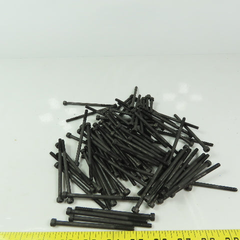 M5 - 0.8 x 90mm Metric Socket Head Cap Screw Bolt Black Oxide Lot of 90