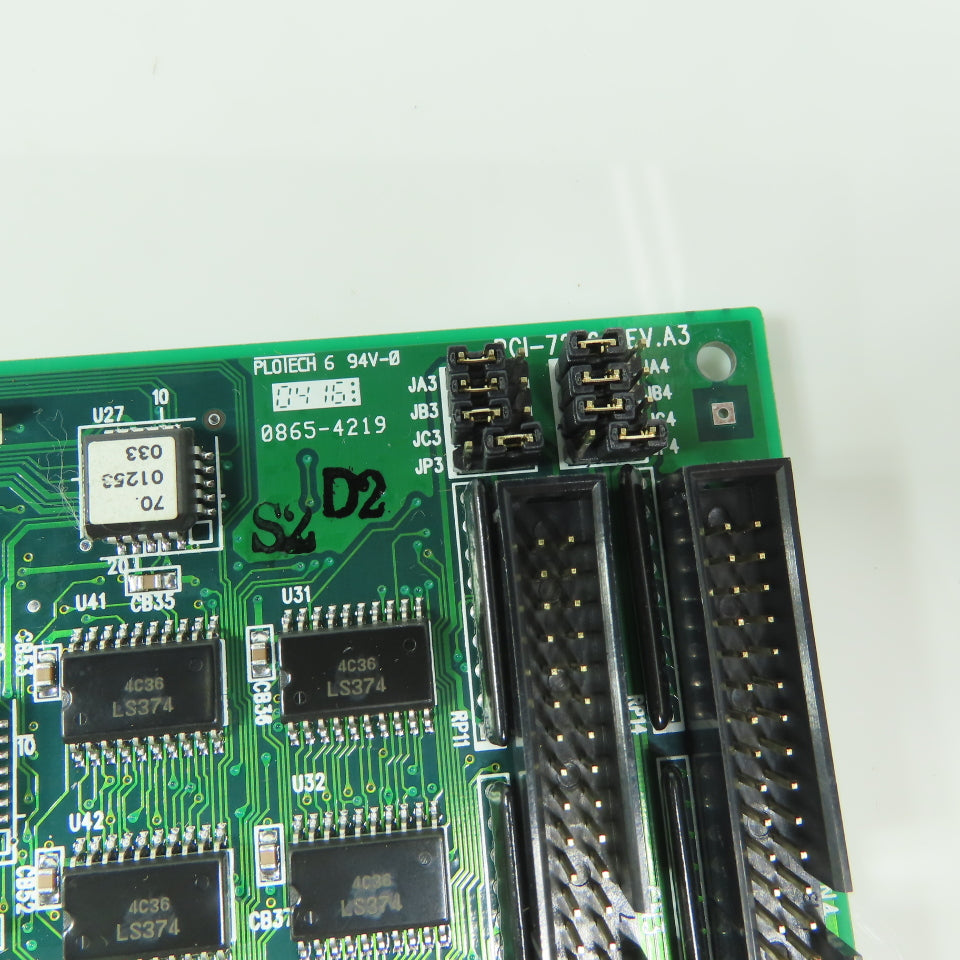 PCI-7296 Rev.A3 Circuit Board Acquisition Card