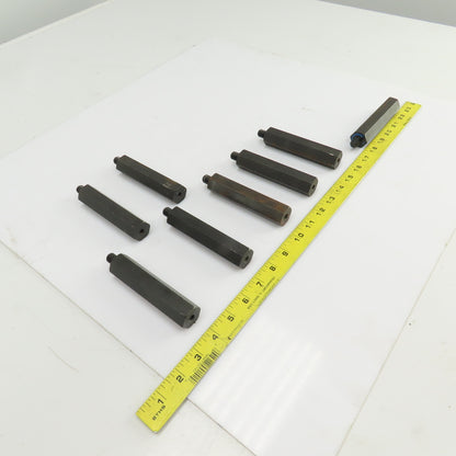 Male x Female Standoff Bolt 1/2-13 x 5/16-18 Lot Of 8