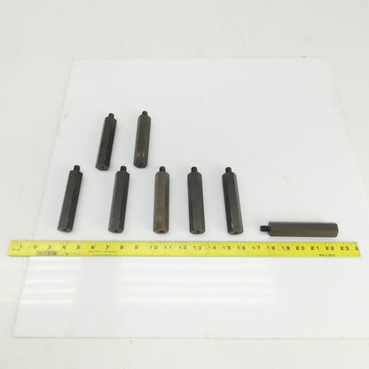 Male x Female Standoff Bolt 1/2-13 x 5/16-18 Lot Of 8