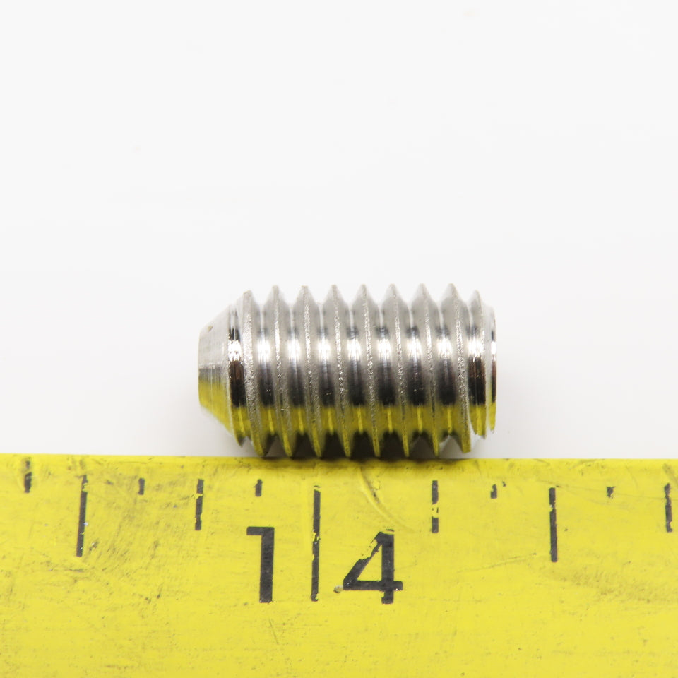 Holo-Krome 520001740 3/8" x 5/8" Long Cup Point Stainless Steel Set Screw Lot 20