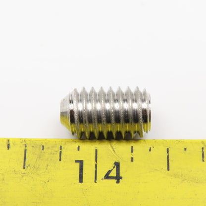 Holo-Krome 520001740 3/8" x 5/8" Long Cup Point Stainless Steel Set Screw Lot 20