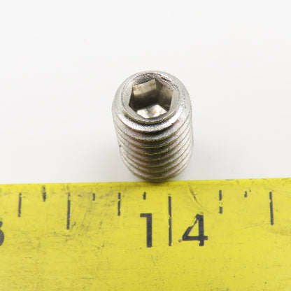 Holo-Krome 520001740 3/8" x 5/8" Long Cup Point Stainless Steel Set Screw Lot 20