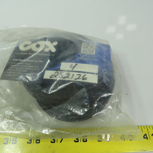 Cox 600 2S2126 3-7/8" Piston U Seal  Lot of 4