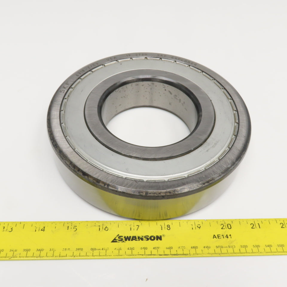 SKF 6318-Z/C3 Single Row Roller Bearing 90mm ID x 190mm OD x 43mm Wide