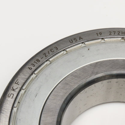SKF 6318-Z/C3 Single Row Roller Bearing 90mm ID x 190mm OD x 43mm Wide