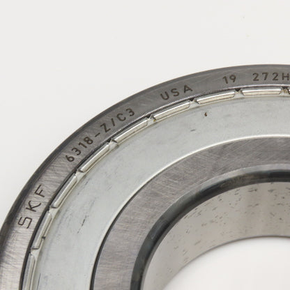 SKF 6318-Z/C3 Single Row Roller Bearing 90mm ID x 190mm OD x 43mm Wide