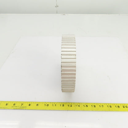 170mm OD Aluminum Timing Pulley 39mm Width 39mm Smooth Bore