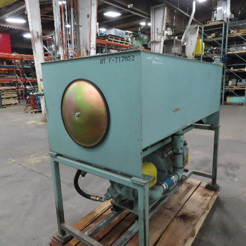 Vickers 4520V50A14 Hydraulic Power Unit 30Hp 460V 220 Gallon 3000 PSI 60GPM