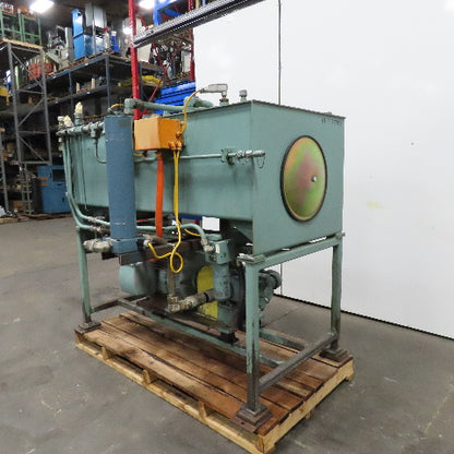 Vickers 4520V50A14 Hydraulic Power Unit 30Hp 460V 220 Gallon 3000 PSI 60GPM