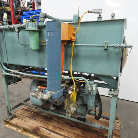 Vickers 4520V50A14 Hydraulic Power Unit 30Hp 460V 220 Gallon 3000 PSI 60GPM