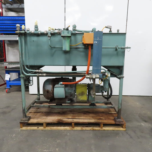 Vickers 4520V50A14 Hydraulic Power Unit 30Hp 460V 220 Gallon 3000 PSI 60GPM