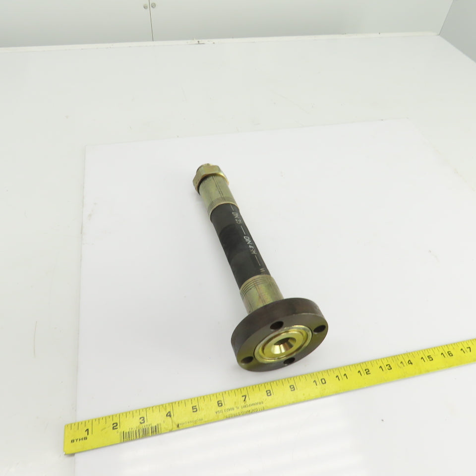 56229/F3 1" Hydraulic Hose Assembly 24,000PSI 1-5/16"-12TPI 12-1/2" OAL W/Flange