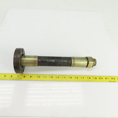 56229/F3 1" Hydraulic Hose Assembly 24,000PSI 1-5/16"-12TPI 12-1/2" OAL W/Flange