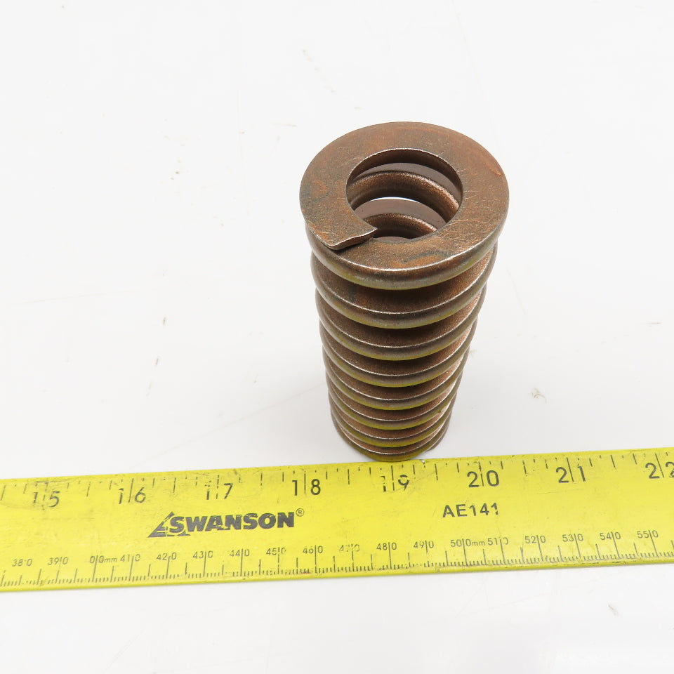 3/4" Rod Flat Wire Die Spring 3-1/2" Long Gold 1-1/2" Hole Lot Of 4