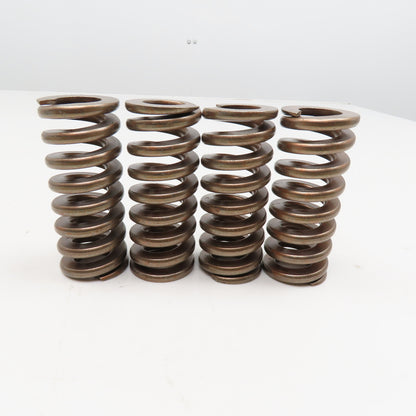 3/4" Rod Flat Wire Die Spring 3-1/2" Long Gold 1-1/2" Hole Lot Of 4