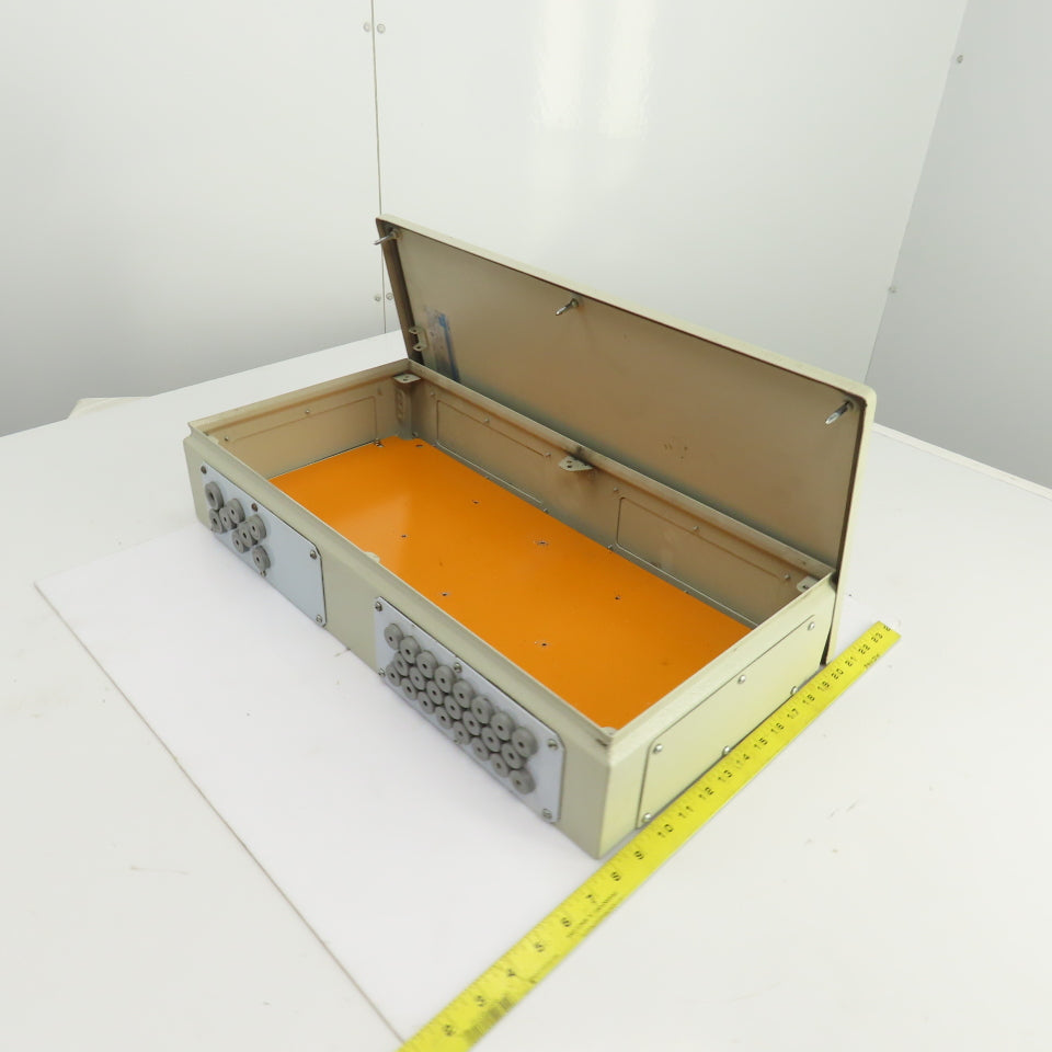 Rittal KL 1538 23-1/2" x 11-1/2" x 4-1/2" Electrical Junction Box W/Backplate