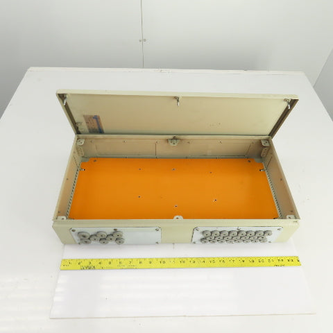 Rittal KL 1538 23-1/2" x 11-1/2" x 4-1/2" Electrical Junction Box W/Backplate