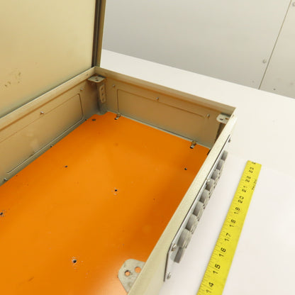 Rittal KL 1538 23-1/2" x 11-1/2" x 4-1/2" Electrical Junction Box W/Backplate