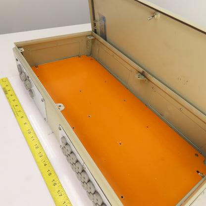 Rittal KL 1538 23-1/2" x 11-1/2" x 4-1/2" Electrical Junction Box W/Backplate
