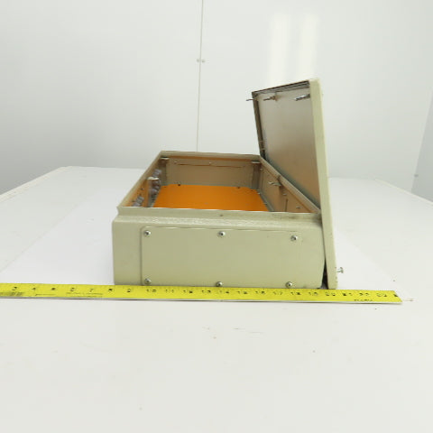Rittal KL 1538 23-1/2" x 11-1/2" x 4-1/2" Electrical Junction Box W/Backplate