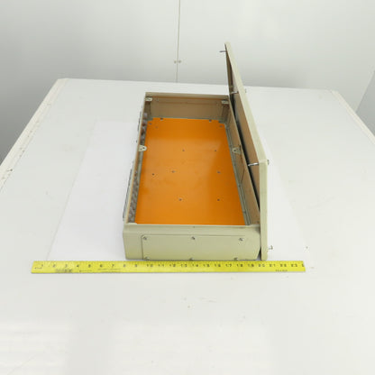 Rittal KL 1538 23-1/2" x 11-1/2" x 4-1/2" Electrical Junction Box W/Backplate