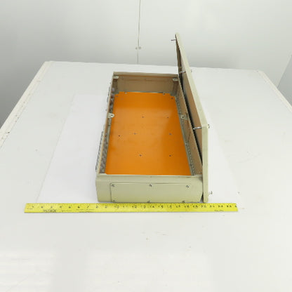Rittal KL 1538 23-1/2" x 11-1/2" x 4-1/2" Electrical Junction Box W/Backplate