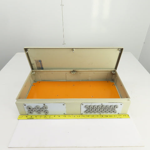 Rittal KL 1538 23-1/2" x 11-1/2" x 4-1/2" Electrical Junction Box W/Backplate