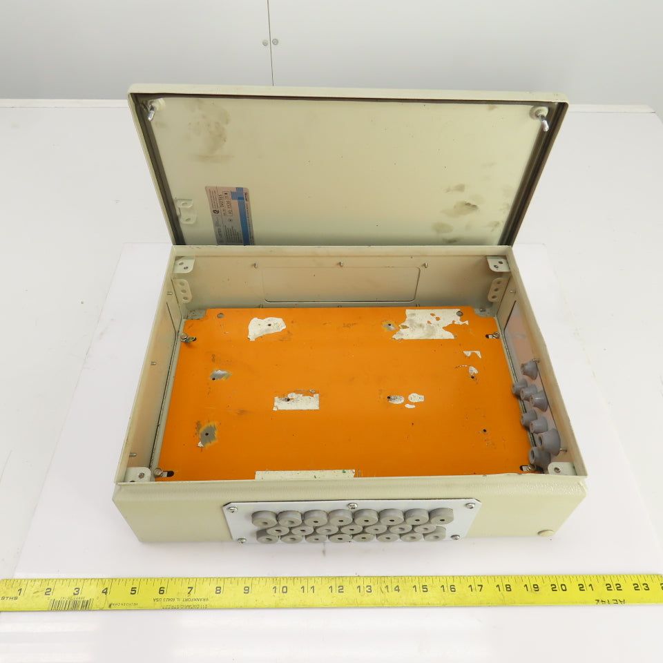 Rittal KL 1536 15-1/2" x 11-1/2" x 4-1/2" Electrical Junction Box W/Backplate