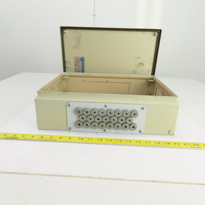 Rittal KL 1536 15-1/2" x 11-1/2" x 4-1/2" Electrical Junction Box W/Backplate
