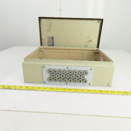 Rittal KL 1536 15-1/2" x 11-1/2" x 4-1/2" Electrical Junction Box W/Backplate