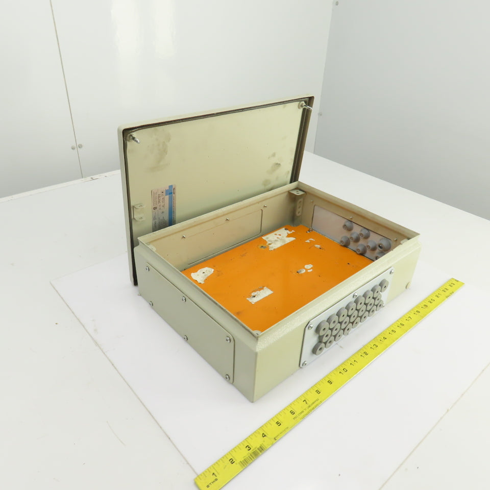 Rittal KL 1536 15-1/2" x 11-1/2" x 4-1/2" Electrical Junction Box W/Backplate