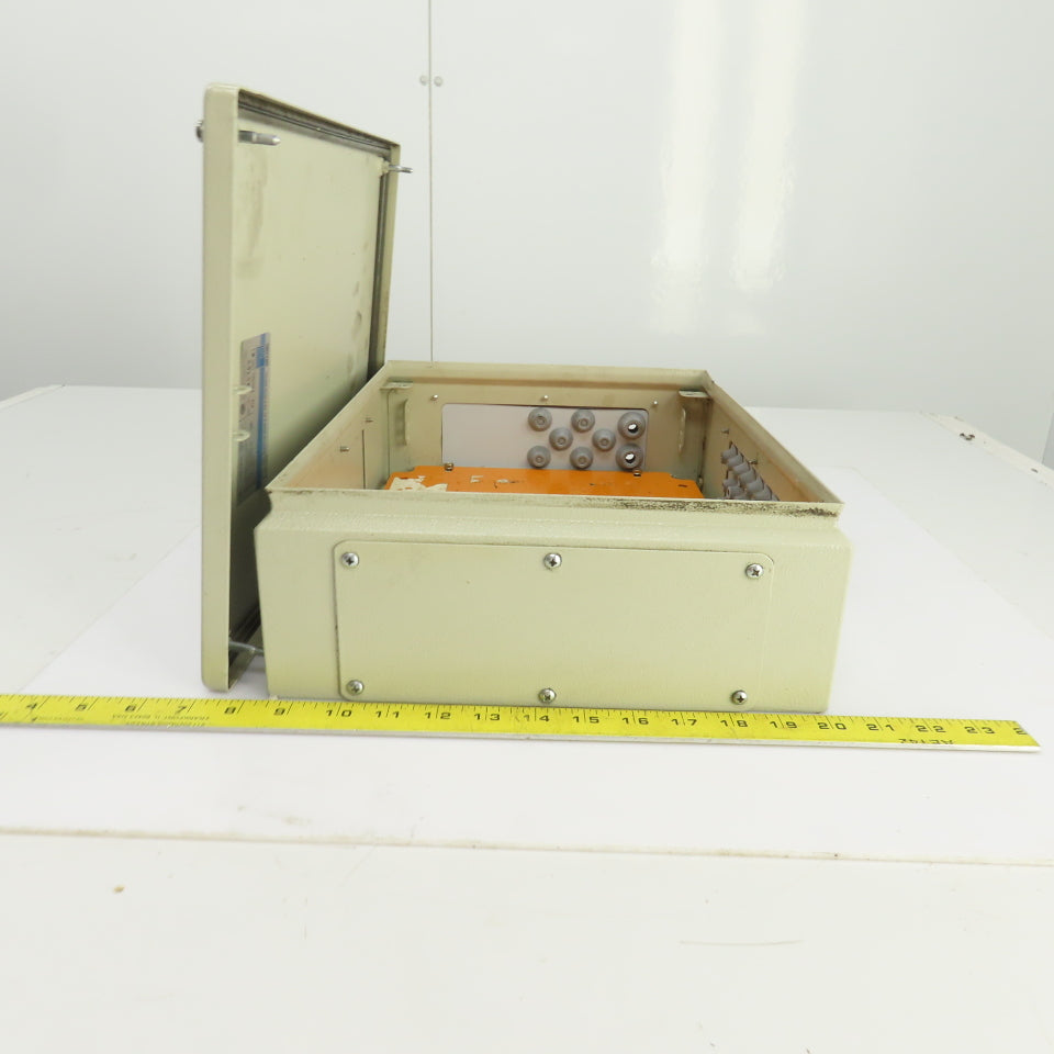 Rittal KL 1536 15-1/2" x 11-1/2" x 4-1/2" Electrical Junction Box W/Backplate