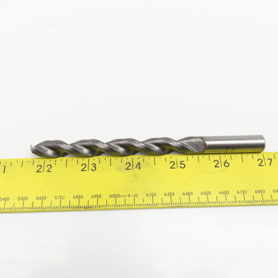 Cleveland C16453 Size"Y"Q-Cobalt Parabolic Jobber Lng Drill Bit HSCO 135° Lot/4