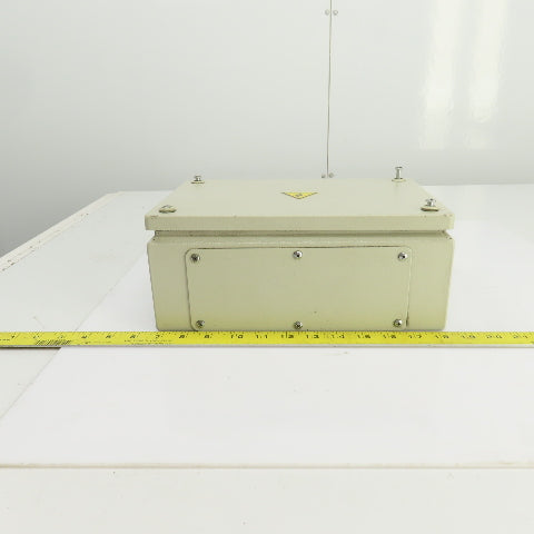 Rittal KL 1531 11-1/2" x 7-1/2" x 4-1/2" Electrical Junction Box W/Backplate