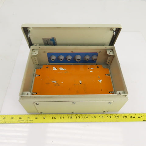 Rittal KL 1531 11-1/2" x 7-1/2" x 4-1/2" Electrical Junction Box W/Backplate