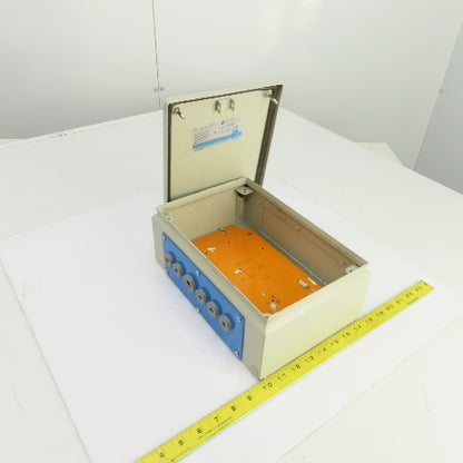 Rittal KL 1531 11-1/2" x 7-1/2" x 4-1/2" Electrical Junction Box W/Backplate