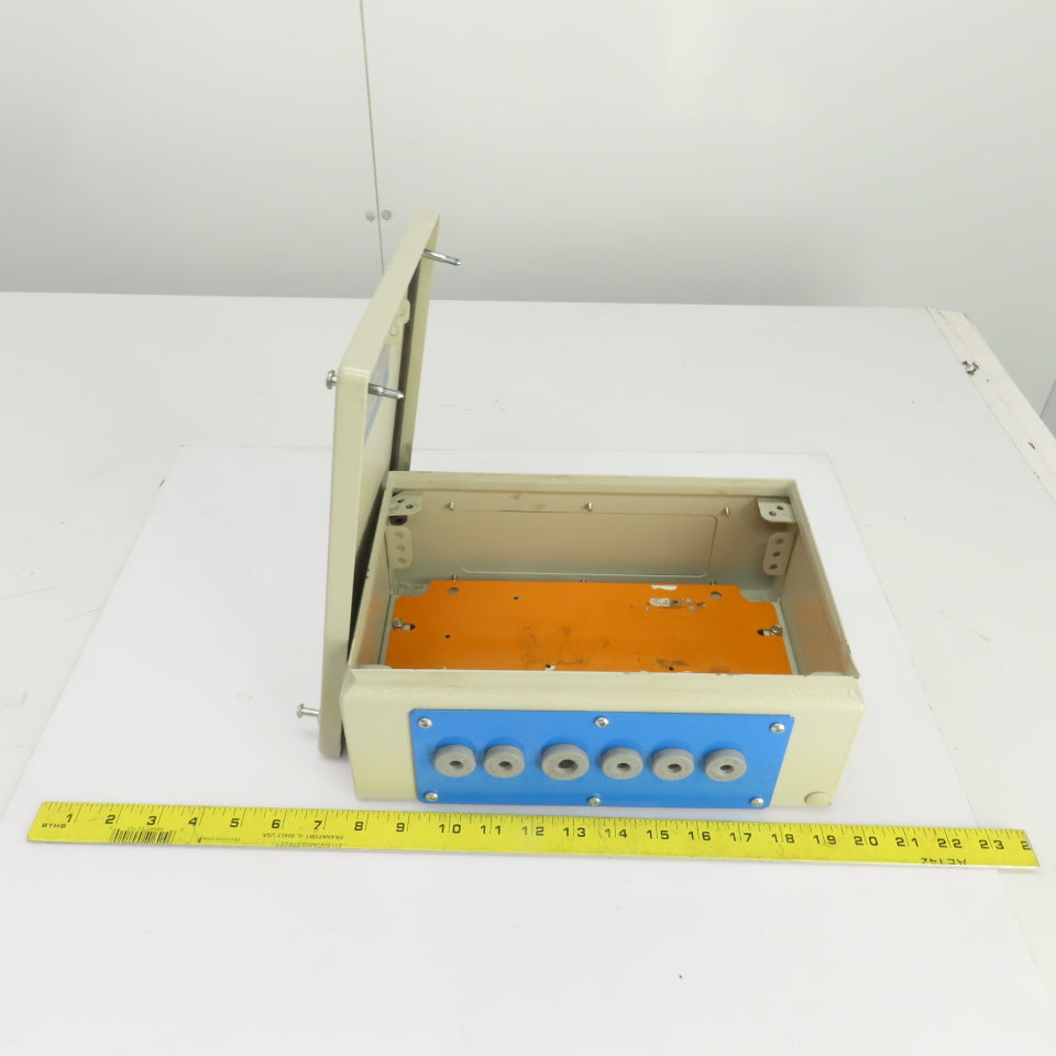 Rittal KL 1531 11-1/2" x 7-1/2" x 4-1/2" Electrical Junction Box W/Backplate