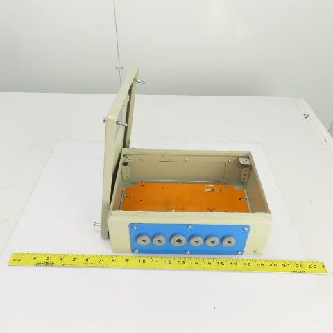 Rittal KL 1531 11-1/2" x 7-1/2" x 4-1/2" Electrical Junction Box W/Backplate