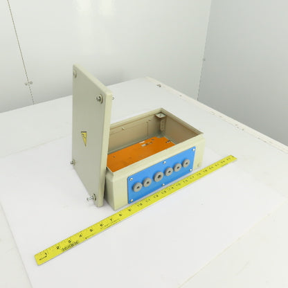 Rittal KL 1531 11-1/2" x 7-1/2" x 4-1/2" Electrical Junction Box W/Backplate