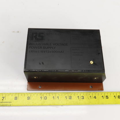 RS 591-433 Adjustable Voltage Power Supply 216-264V Input 10-15V Output