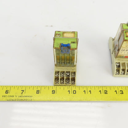 Releco C4-A49 Relay 2.3VA 60HZ 10A 380VAC Lot Of 2