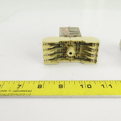 Releco C4-A49 Relay 2.3VA 60HZ 10A 380VAC Lot Of 2