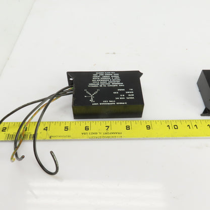 Taylor & Goodman Type CO1 3 Phase Suppressor Unit 440VAC 220HMS 50/60HZ Lot Of 2
