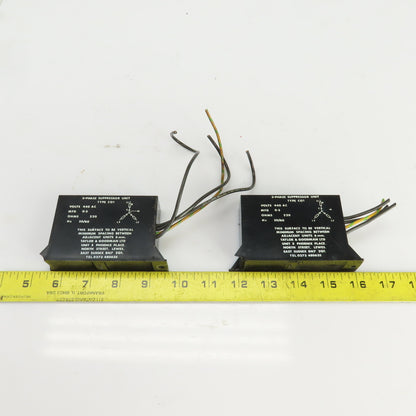Taylor & Goodman Type CO1 3 Phase Suppressor Unit 440VAC 220HMS 50/60HZ Lot Of 2
