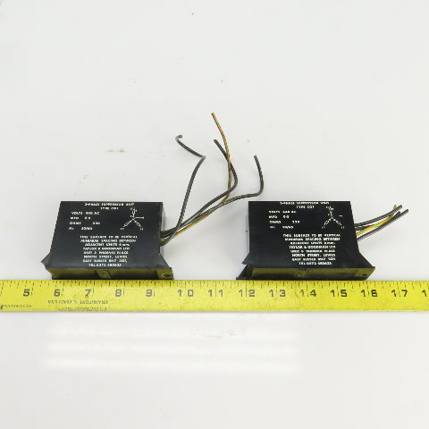 Taylor & Goodman Type CO1 3 Phase Suppressor Unit 440VAC 220HMS 50/60HZ Lot Of 2