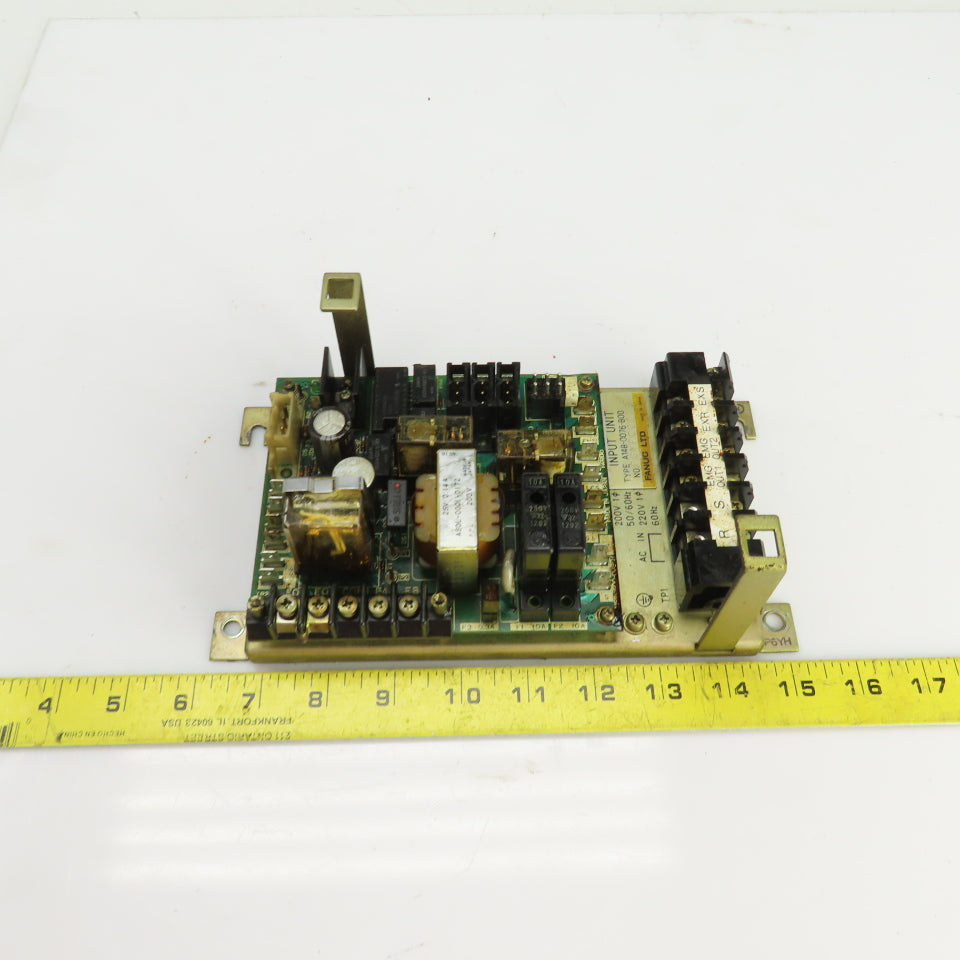 Fanuc A14B-0076-B00 Input Unit 200V 1PH 50/60HZ