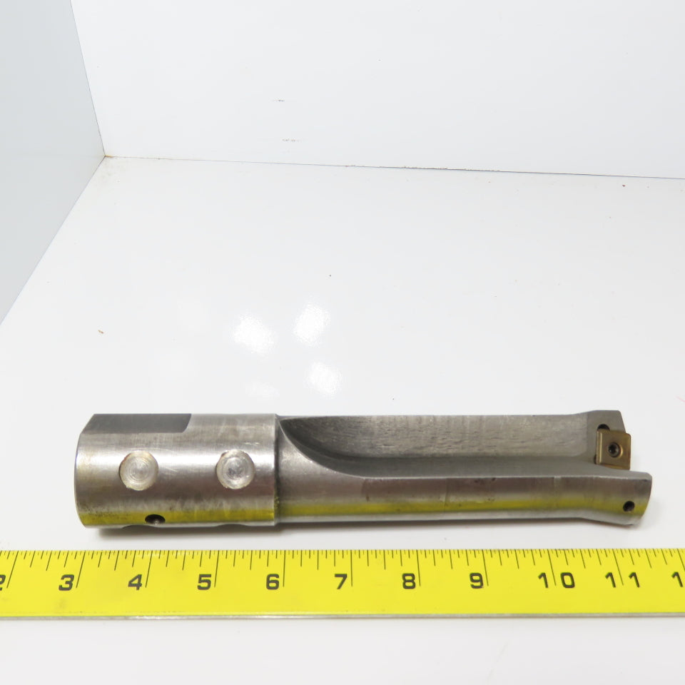 2 Flute Indexable Insert Drill Coolant Thru 8-3/4" OAL 1-3/4" Shank