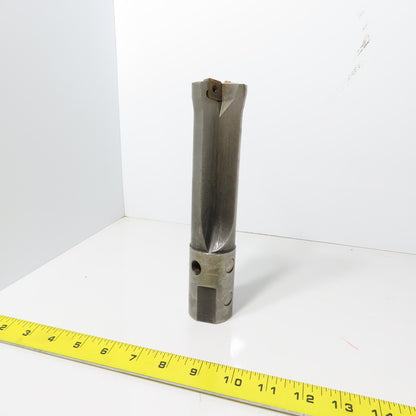 2 Flute Indexable Insert Drill Coolant Thru 8-3/4" OAL 1-3/4" Shank